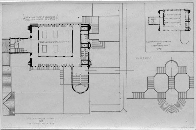 Ubaldo Castagnoli, Casa del Popolo. Terzo piano, positivo, bianco e nero, mm 112x170. 