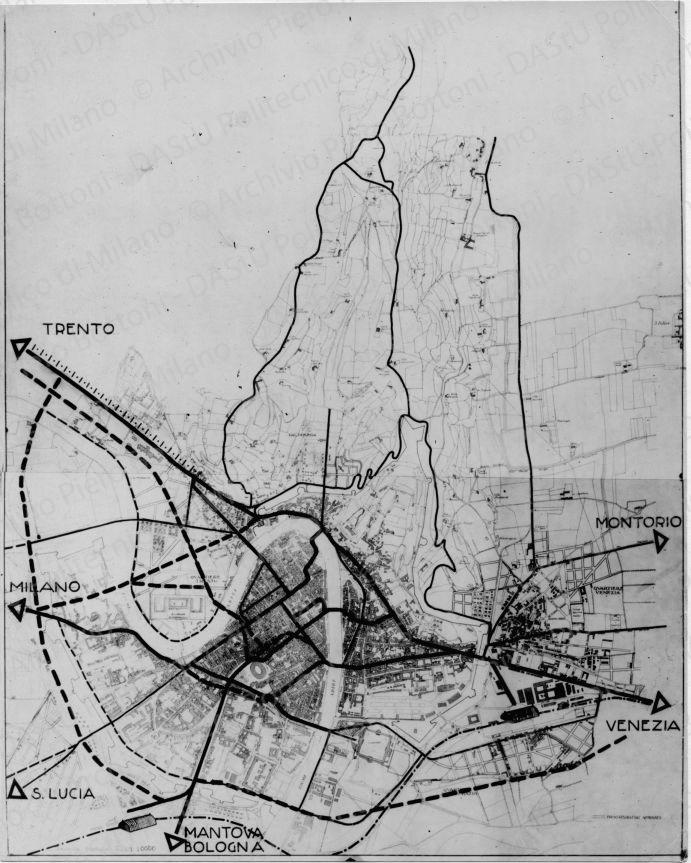 Verona: tavola III, positivo, bianco e nero, mm 242x194.