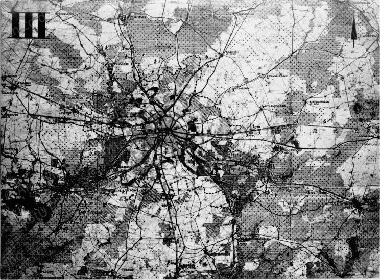 Berlino: tavola III, positivo, bianco e nero, mm 163x210.
