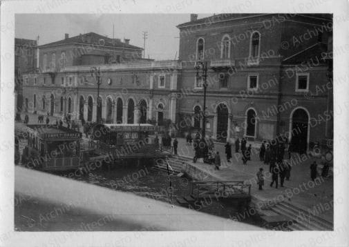 Veduta della città, positivo, bianco e nero, mm 61x86.