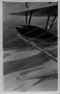 Veduta aerea di Torino, positivo, bianco e nero, mm 62x43.