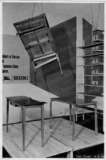 Tavolini, positivo, bianco e nero, mm 173x115.