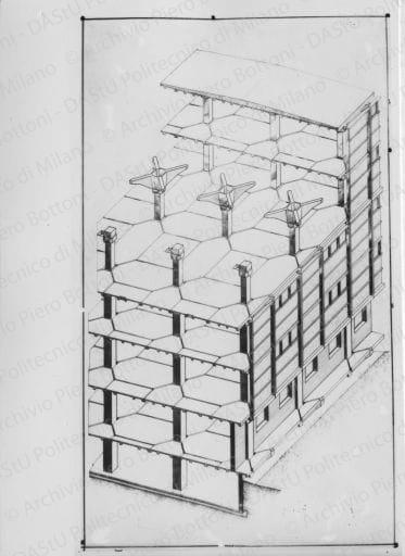 Edifici industriali e prefabbricazione, positivo, bianco e nero, mm 176x125. 