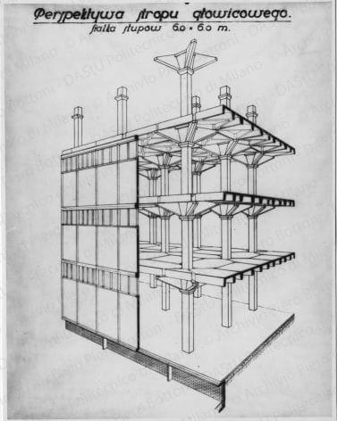 Edifici industriali e prefabbricazione, positivo, bianco e nero, mm 162x127. 