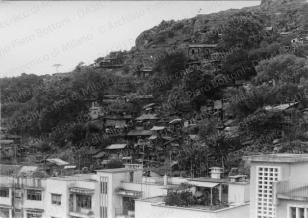 Vista panoramica, positivo, bianco e nero, mm 71x101. 