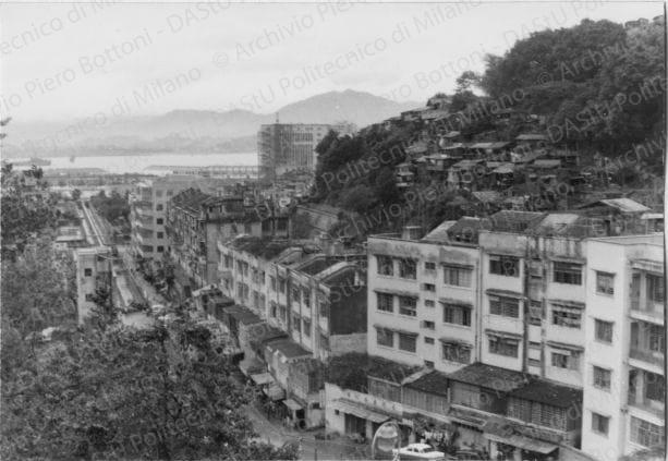 Vista panoramica, positivo, bianco e nero, mm 71x101. 
