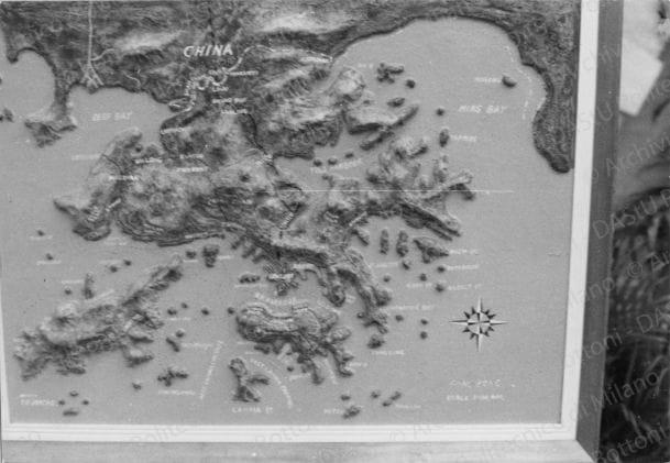 Mappa, positivo, bianco e nero, mm 71x101.