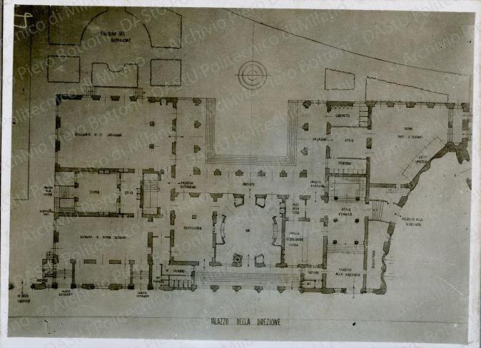Ingresso monumentale della Fiera, positivo, bn, mm 84x114. Album nero n.1