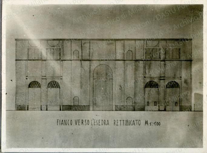 Ingresso monumentale della Fiera, positivo, bn, mm 87x115. Album nero n.1