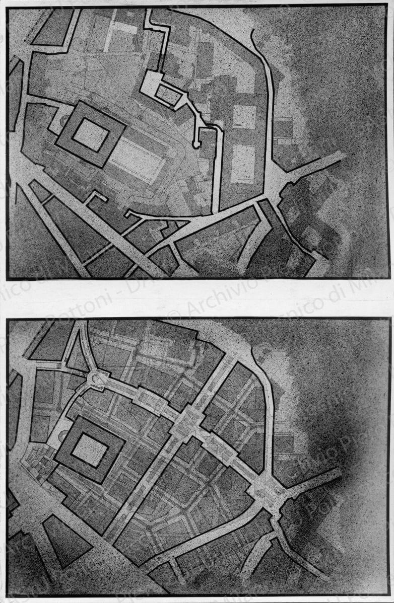 Zona Seminario, positivo, bn, mm 134x203. Album nero n.2.