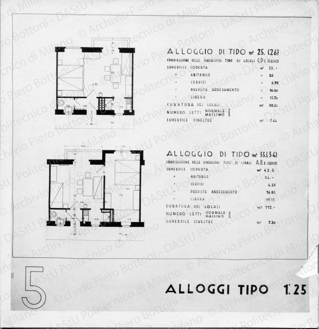 Positivo, bn, mm 179x176. Album nero n.5.