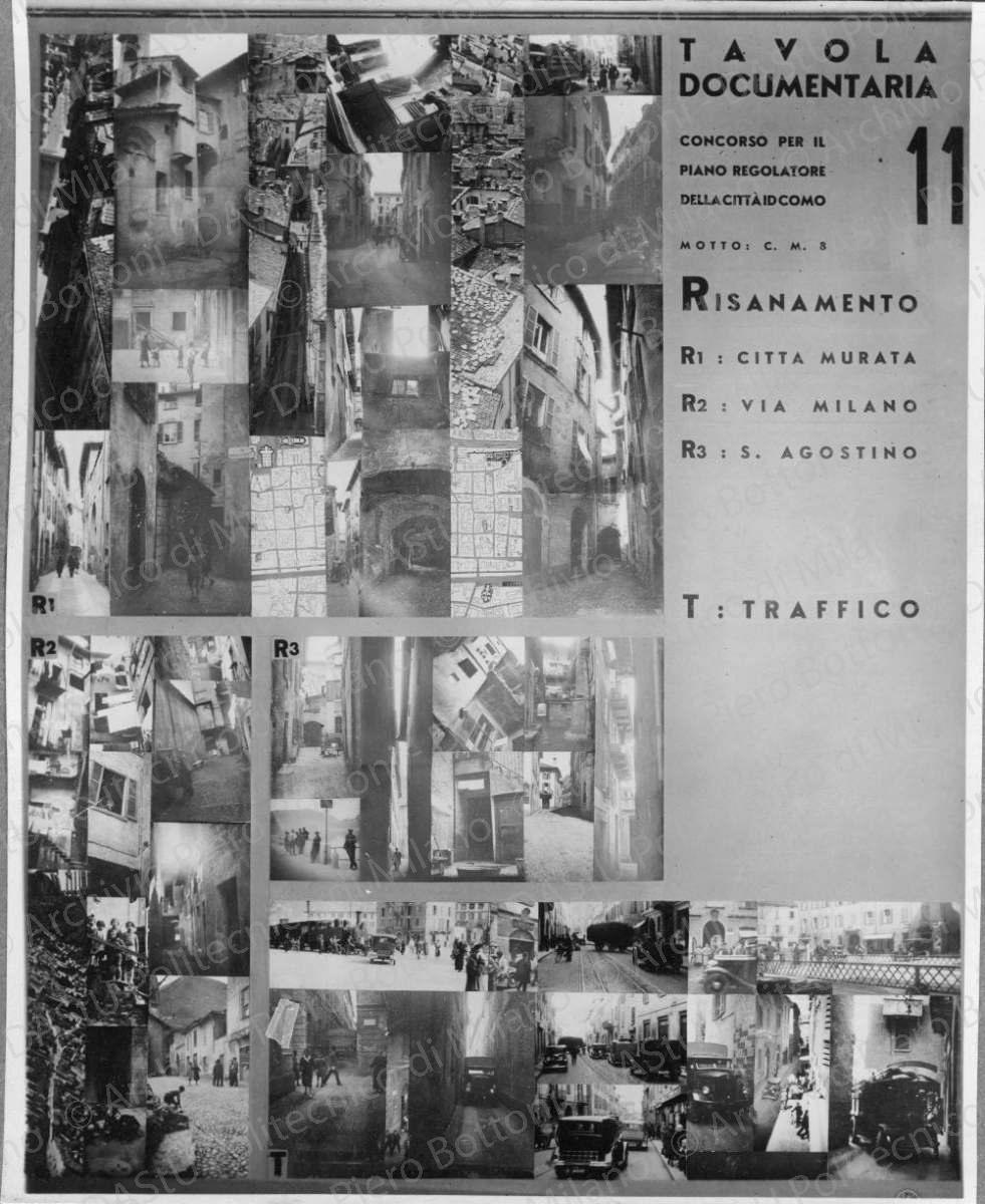 Positivo, bn, mm 208x169. Album nero n.9.