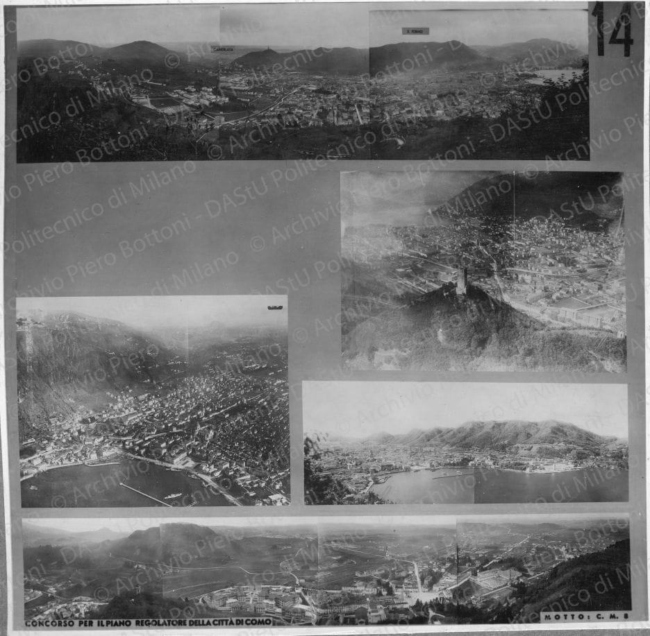 Positivo, bn, mm 165x160. Album nero n.9.