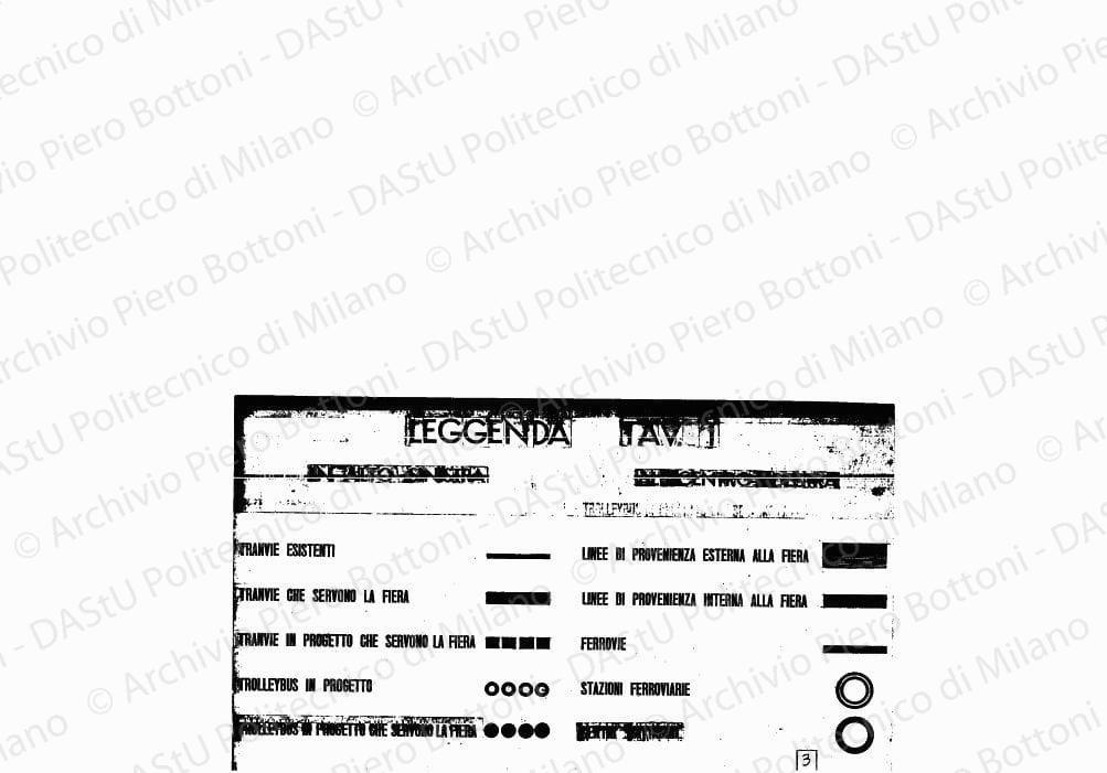 Legenda tav. 1, s.d. China e collage su carta, cm 14,5 x 25,5. Sul verso: annotazione a matita rossa.