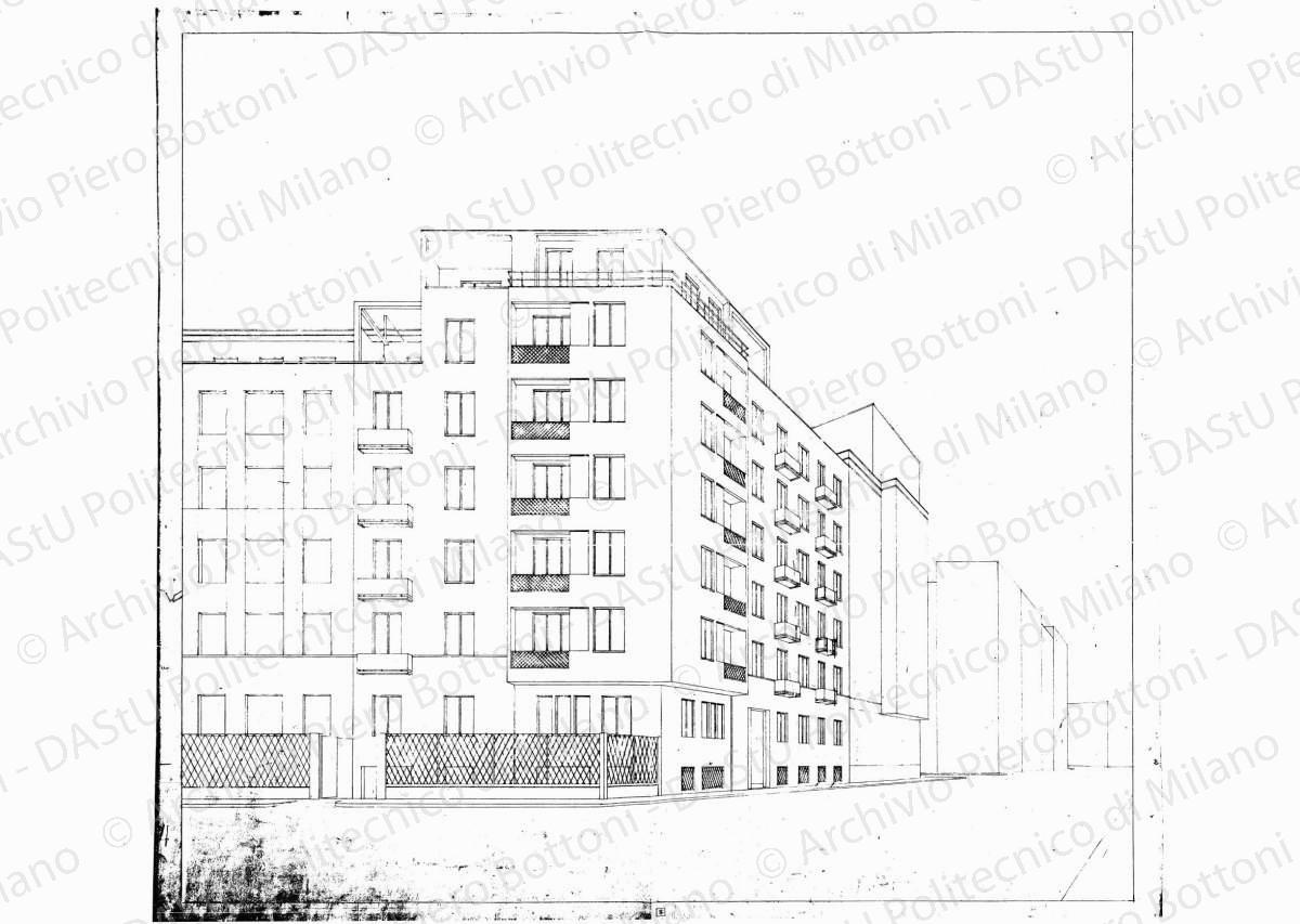 Prospettiva, s.d. Eliografia su cartoncino, cm 83,6 x 91,5.