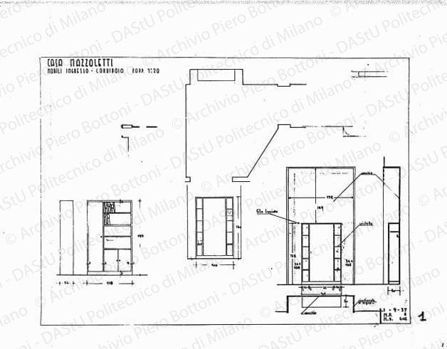 Disegni Fondo Piero Bottoni