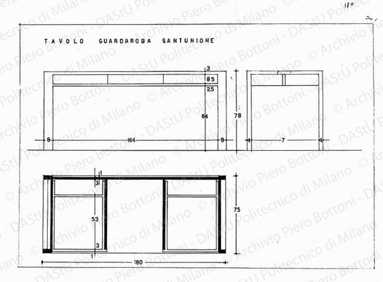 Disegni Fondo Piero Bottoni