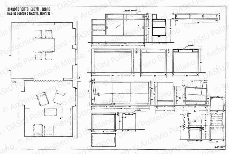 Disegni Fondo Piero Bottoni