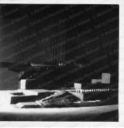 Vista plastico di studio, positivo, bianco e nero, mm 60x60. 