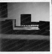 Vista plastico di studio, positivo, bianco e nero, mm 60x60. 