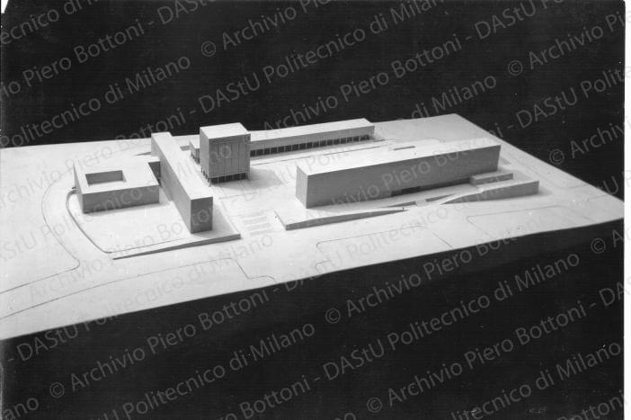 Vista del plastico da nord, positivo, bianco e nero, mm 150x223.