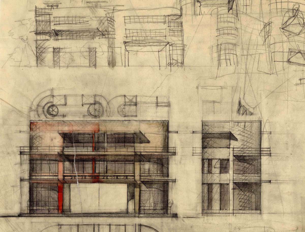 villa latina disegno